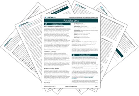 Paradise Lost Book 6 Summary & Analysis .